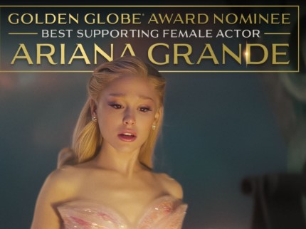 Ariana Grande Reacts to Consecutive Golden Globe Nods for Wicked
