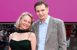 Pamela Anderson Opens Up About Her Connection With Liam Neeson
