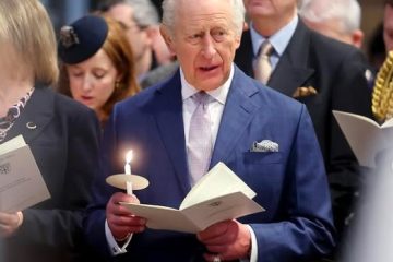 King Charles Enjoys a Guinness as Stars Step Out