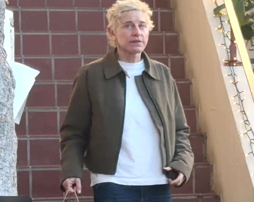 Ellen DeGeneres Goes Blonde Again