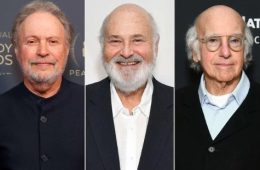 Billy Crystal, Larry David Visit Rob Reiner