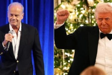 Kelsey Grammer Praises Trump at Kennedy Center Honors