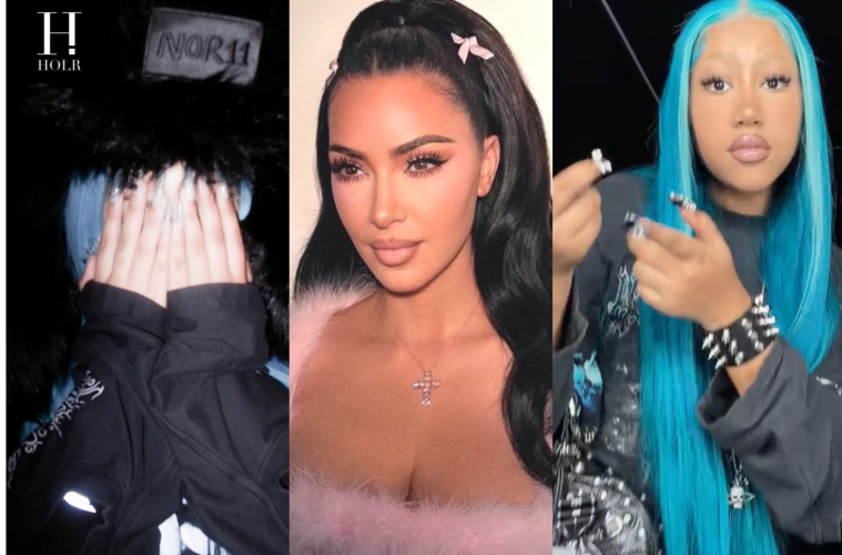 North West Recreates Kim Kardashian Pose in Instagram Debut