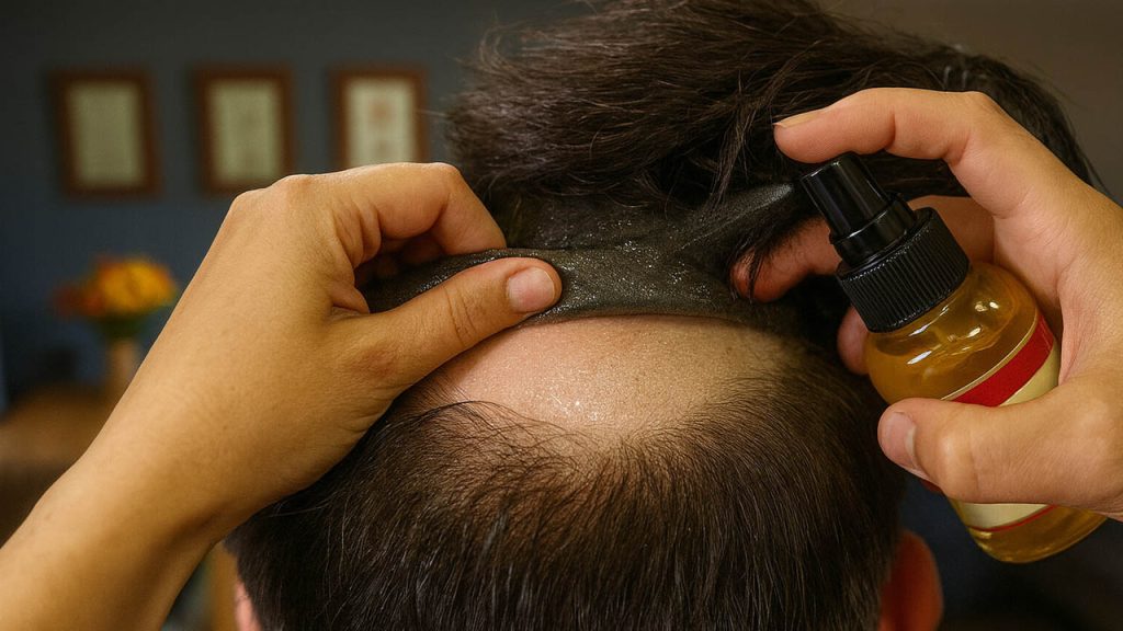 Removing a hair system