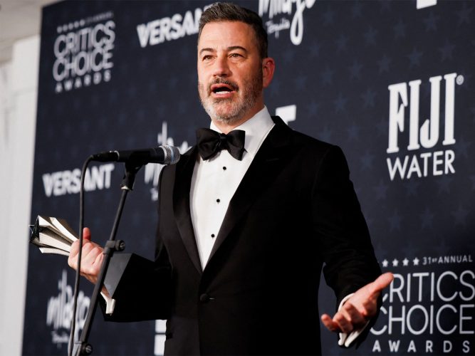 Jimmy Kimmel Thanks Trump After Critics Choice Win –