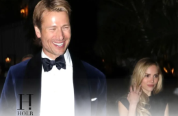 Glen Powell and Michelle Randolph Turn Heads at 2026 Golden Globes
