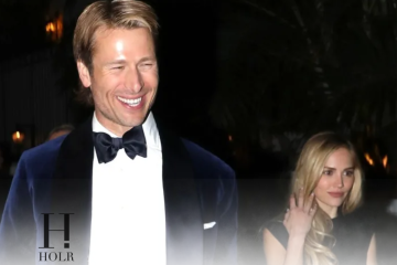 Glen Powell and Michelle Randolph Turn Heads at 2026 Golden Globes