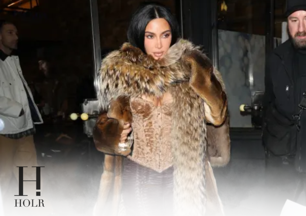 Kim Kardashian Turns Aspen Into a Runway –