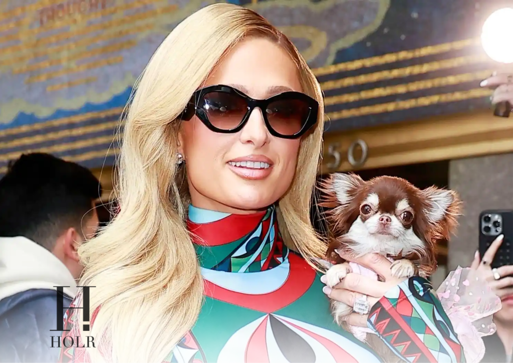 Paris Hilton Steps Out in NYC With Her Puppy as John Mulaney and Olivia Munn Are Spotted –