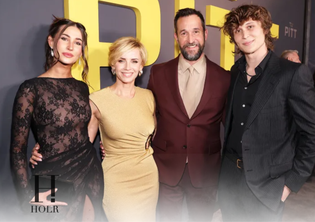 Noah Wyle Attends The Pitt Season 2 Premiere With Wife and Kids –