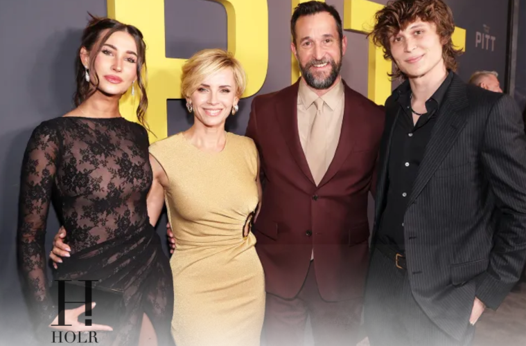 Noah Wyle Attends The Pitt Season 2 Premiere With Wife and Kids