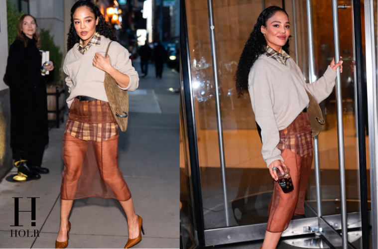 Tessa Thompson Goes Pantsless in Bold Sheer Look