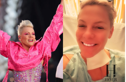 Pink Opens Up About Neck Surgery