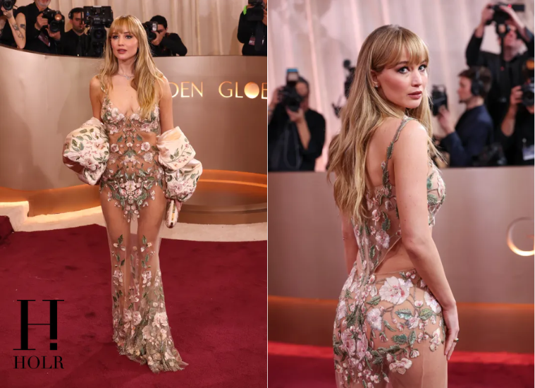 Jennifer Lawrence Redefines Glam at Golden Globes –