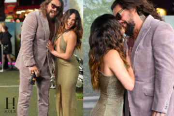 Jason Momoa Steps Out With His Amor Adria Arjona in London