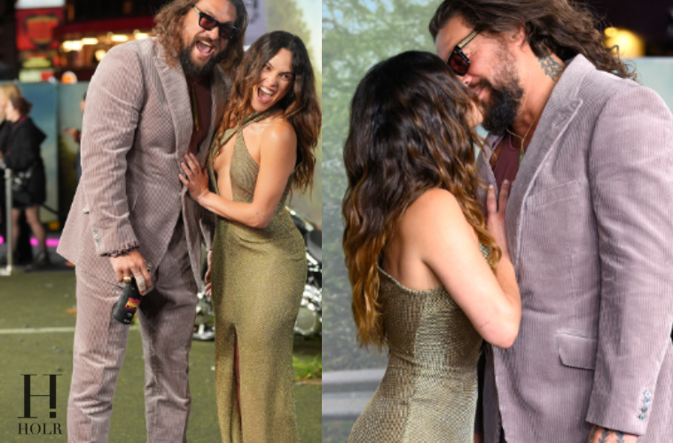 Jason Momoa Steps Out With His Amor Adria Arjona in London