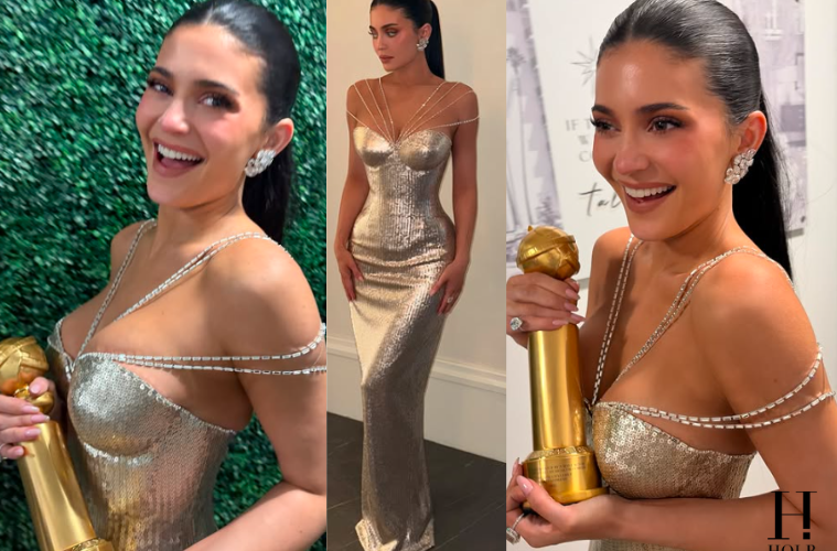 Kylie Jenner Shares Golden Globes Photos With Timothée Chalamet