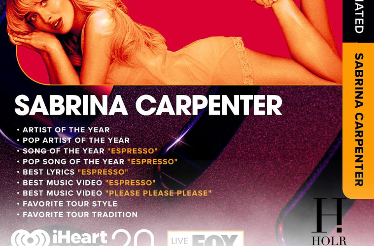 Sabrina Carpenter Dominates iHeart Awards Buzz