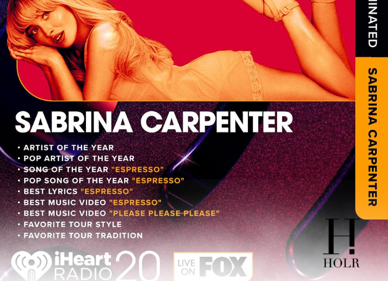 Sabrina Carpenter Dominates iHeart Awards Buzz –