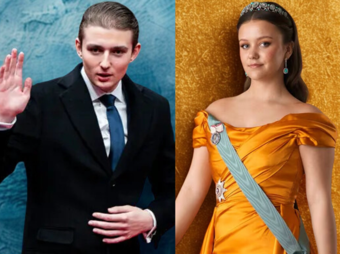 Viral Proposal Links Barron Trump to Danish Royalty