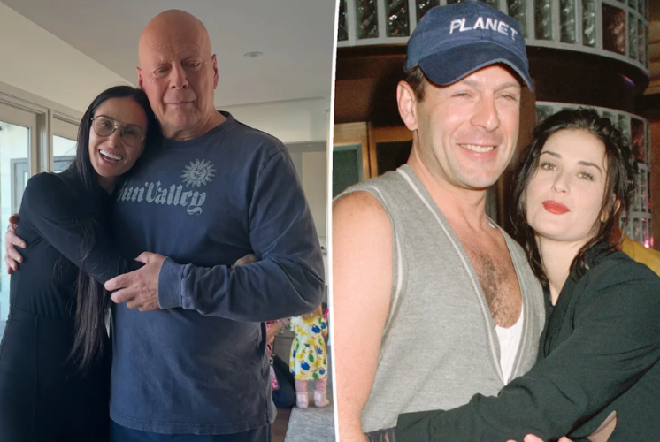 Demi Moore Shares Sweet Weekly Ritual With Bruce Willis