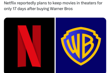 Netflix Eyes 17-Day Theatrical Runs After Warner Bros. Deal