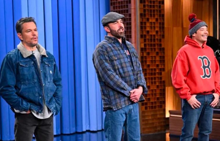 Jimmy Fallon Joins Matt Damon, Ben Affleck for Mass Town Challenge
