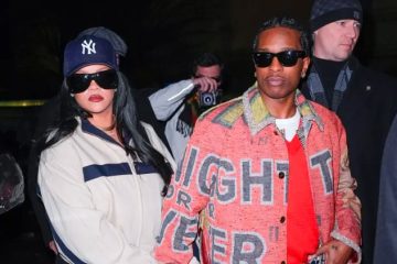Rihanna Stuns in $3K YSL Jacket at SNL Afterparty
