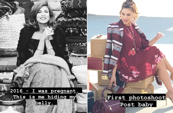 Eva Mendes Says She Hid Her Second Pregnancy in 2016