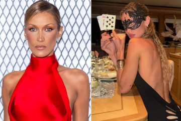 Bella Hadid Stuns in Butt-Baring Naked Dress, Elevates Cutout Trend