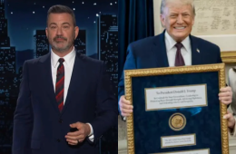 Jimmy Kimmel mocks Trump over Nobel Prize claim