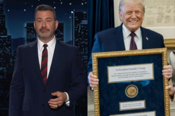 Jimmy Kimmel mocks Trump over Nobel Prize claim