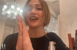 Jennifer Lopez Enters Her “Happy Era” With New JLo Beauty Neck Serum