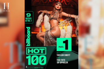 Taylor Swift’s “The Fate of Ophelia” Hits 9 Weeks at No. 1 on Billboard Hot 100