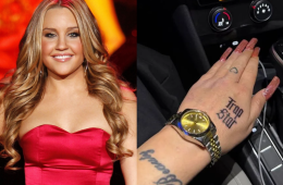 Amanda Bynes Debuts New Tattoo After 28-Lb Weight Loss