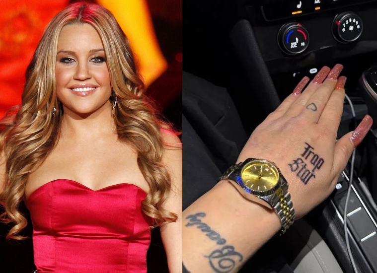 Amanda Bynes Debuts New Tattoo After 28-Lb Weight Loss –