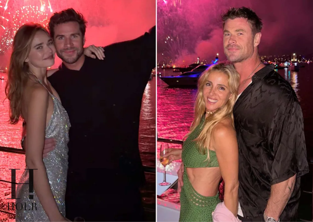 Chris Hemsworth Rings in the New Year in Sydney –