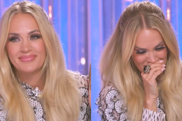 Carrie Underwood moved to tears on American Idol