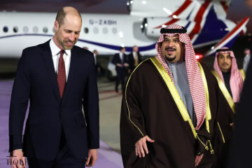 Prince William Begins Solo Royal Tour in Saudi Arabia