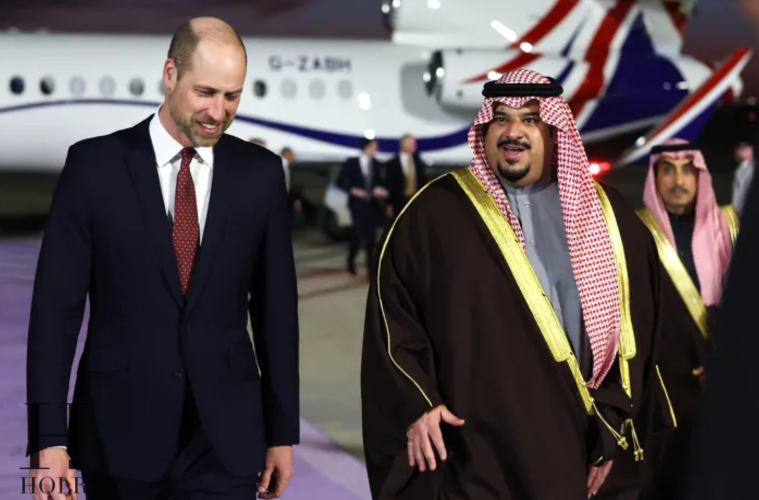 Prince William Begins Solo Royal Tour in Saudi Arabia
