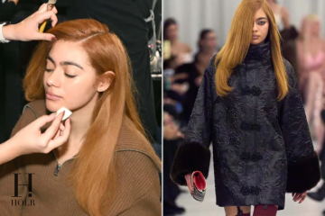 Ksenia Kharlamova Nervous at NYFW Debut