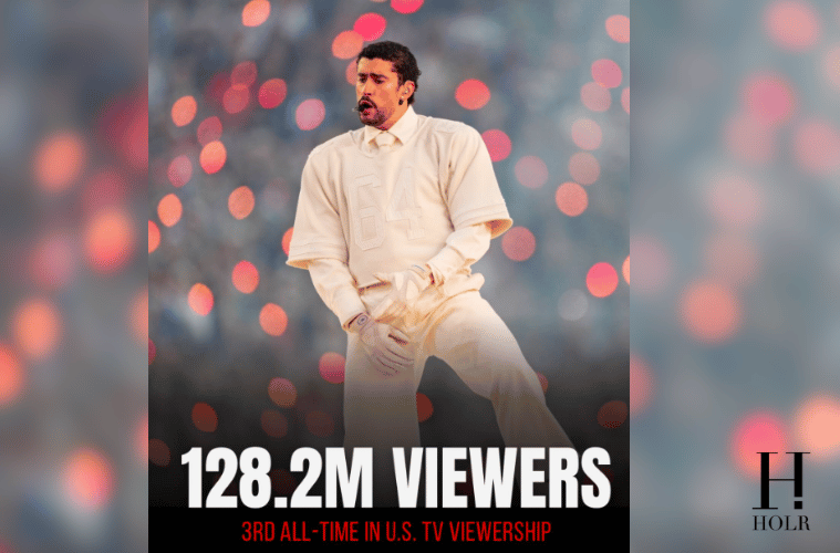 Bad Bunny Super Bowl Halftime Show Draws 128.2M Viewers