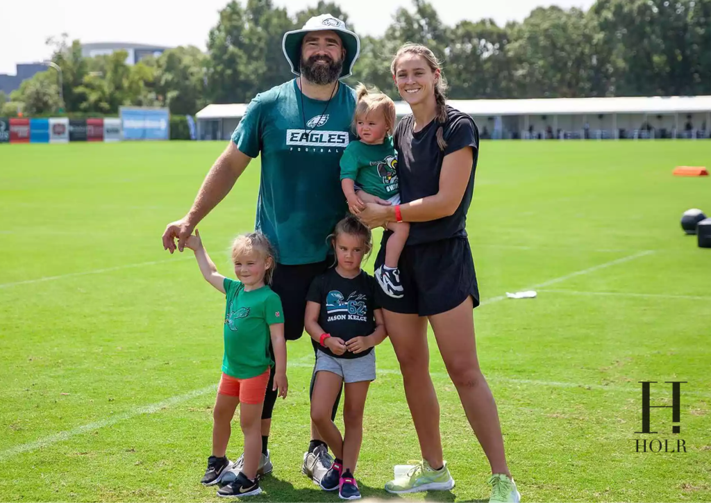 Kylie Kelce on Daughters & Social Media Plans –