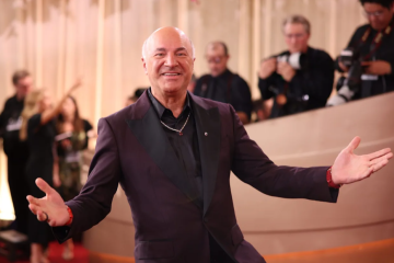 Kevin O’Leary embraces reality-TV villain status on Oscar stage