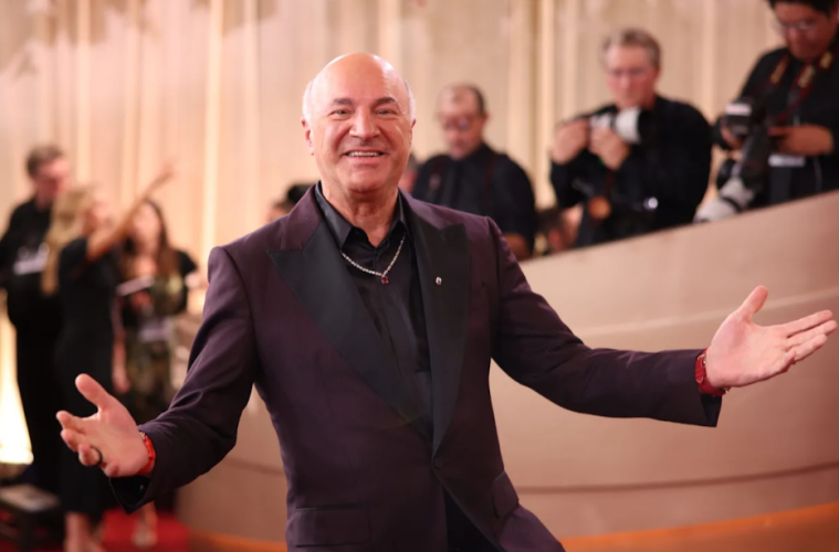 Kevin O’Leary embraces reality-TV villain status on Oscar stage