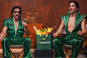 Benson Boone dances with Ben Stiller in Instacart ad