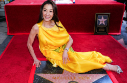 Michelle Yeoh Honored with Star on Hollywood Walk of Fame