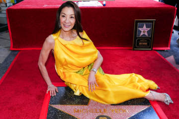 Michelle Yeoh Honored with Star on Hollywood Walk of Fame