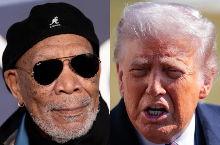 Morgan Freeman Slams Trump in Fiery Live TV Moment