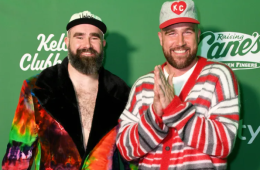 Jason Kelce Says This Celebrity Met Baby Finnley First